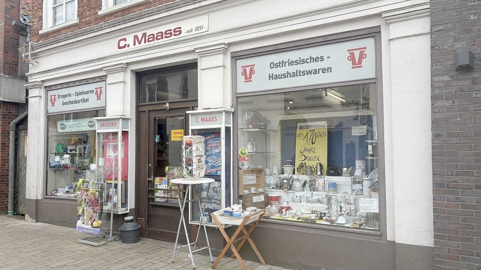 Die Schaufenster des Ladens. Foto: Eva van Loh