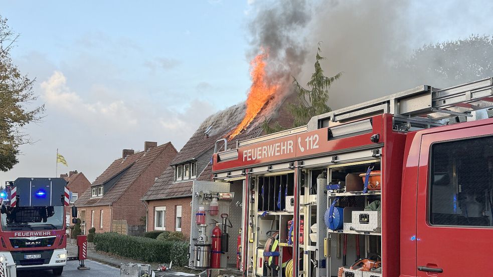 Die Feuerwehr war in Papenburg im Einsatz. Foto: Stadt Papenburg/Feuerwehr