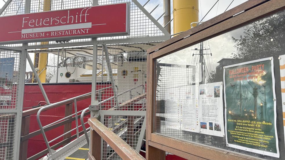 Erstmals gibt es eine Halloween-Party auf dem Feuerschiff in Emden.
