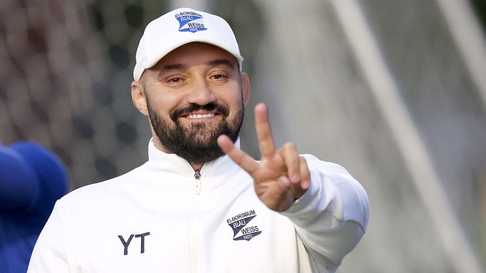 Perfektes Wochenende: Erst feierte Yasin Turan einen besonderen Geburtstag, dann drei Punkte. Archivfoto: Jens Doden/ Emden