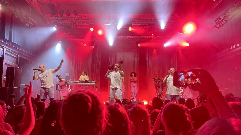 Culcha Candela gibt ein Konzert in Reutlingen. Foto: Madita Janßen