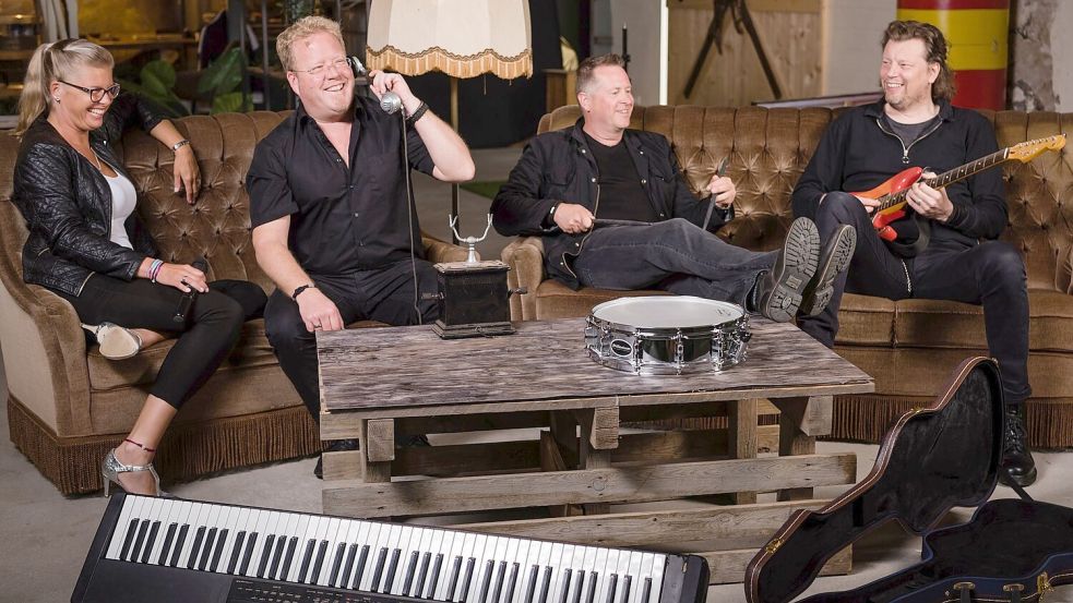 Die Emder Band Plug & Play geben auf der MS Atlantis ein Konzert. Foto: privat