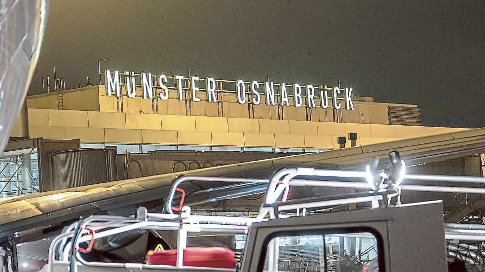 Am Flughafen Münster/Osnabrück: Nach dem Frankfurt-Aus droht auch der Verlust der München-Flüge. Die IHK warnt vor gravierenden Folgen für Wirtschaft und Forschung. Foto: André Havergo
