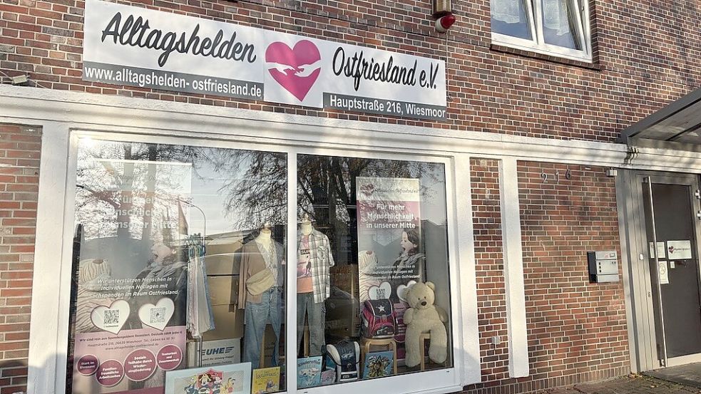 Der Verein Alltagshelden Ostfriesland verteilt mit viel Engagement Spenden in ganz Ostfriesland. Foto: Rilana Kubassa