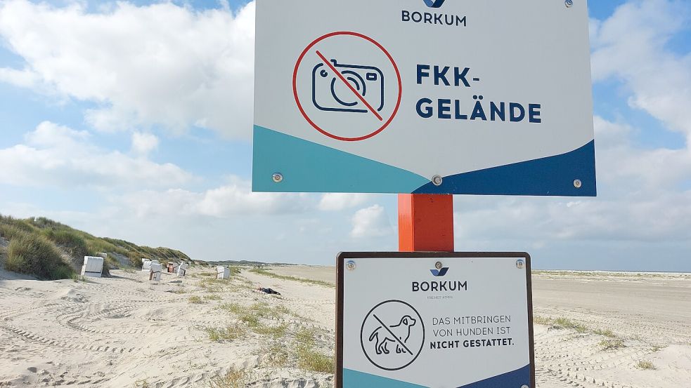 Im Bereich des FKK-Strandes befand sich früher die Strandsauna. Foto: Florian Ferber/Archiv