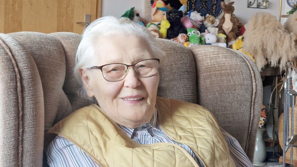 Marie Eenboom erfreut sich mit ihren 100 Jahren bester Gesundheit. Körperlich und geistig ist die Jubilarin noch richtig fit. Foto: Tatjana Gettkowski