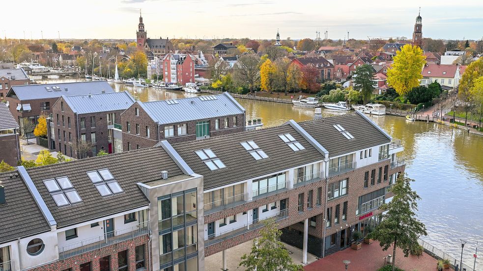In der Umgebung gibt es nichts, was dem Ausblick im Wege stünde. Foto: Klaus Ortgies