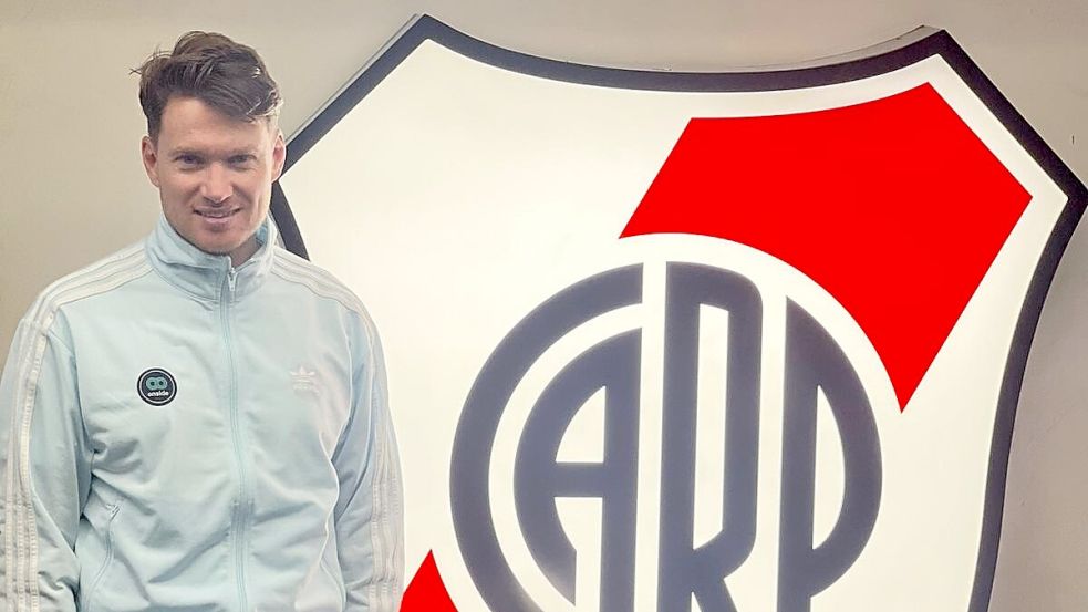Auch bei River Plate hatte der Kickers-Macher einen Geschäftstermin. Foto: Privat