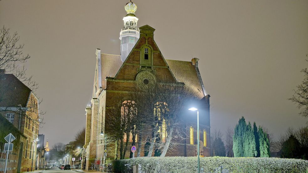 Die Neue Kirche in Emden empfängt am Samstag Gäste aus dem Nachbarland. Foto: Wagenaar/Archiv