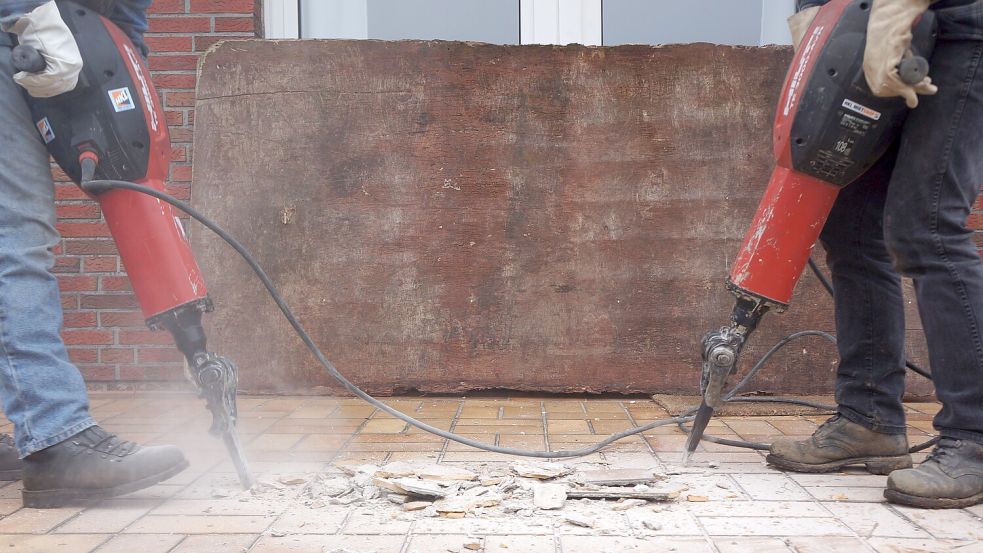 Presslufthämmern gehört unüberhörbar zu einer lärmintensiven Bautätigkeit. Symbolfoto: Pixabay