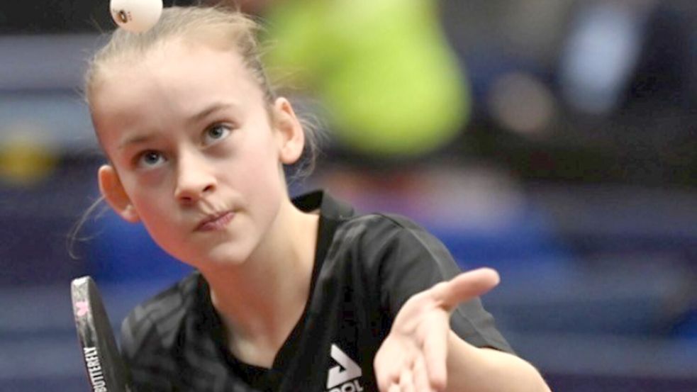 Kristin Tuve gehört in ihrer Altersklasse zu den besten Spielerinnen in Deutschland. Foto: Privat