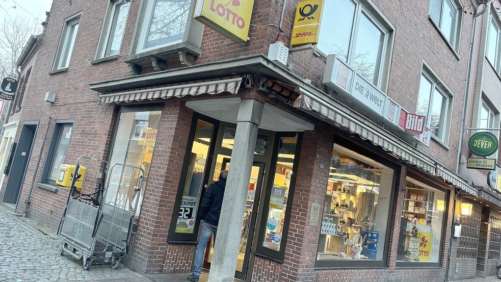 Gut gelegen: der Kiosk Matzke an der Großen Straße. Hier steht die Tür meist offen.