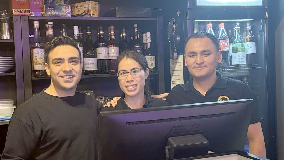 Freundlicher Empfang im Bambusstübchen in Norden. Foto: Donia Rezkalla