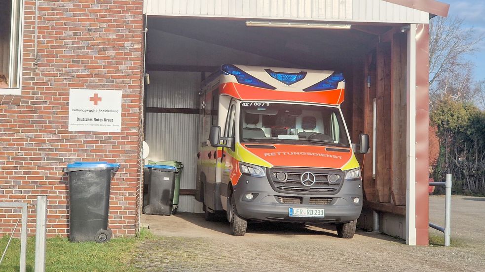 Die alten Rettungswachen im Rheiderland haben bald ausgedient. Im kommenden Jahr sollen neue Rettungswachen gebaut werden, um die Reaktionszeiten zu verkürzen. Foto: Tatjana Gettkowski