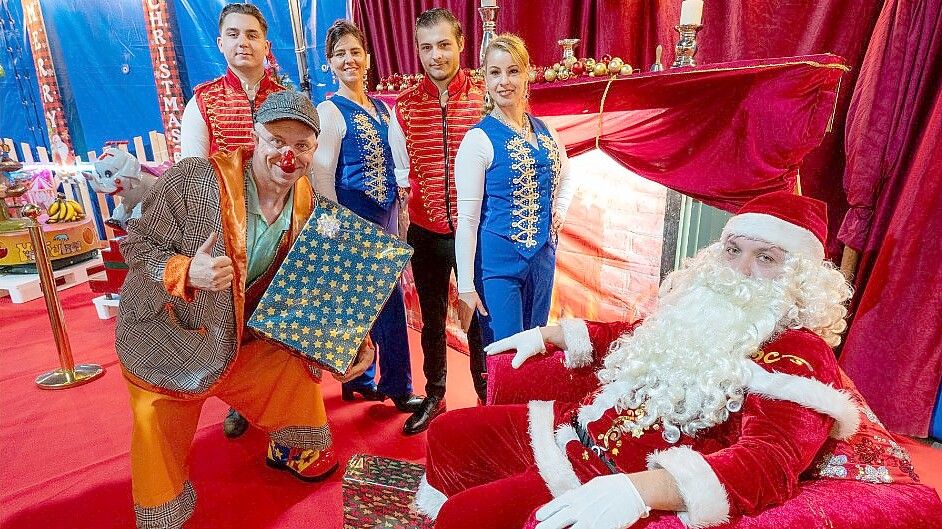 Im Weihnachtscircus in Emden gibt es täglich Vorstellungen. Foto: Ortgies