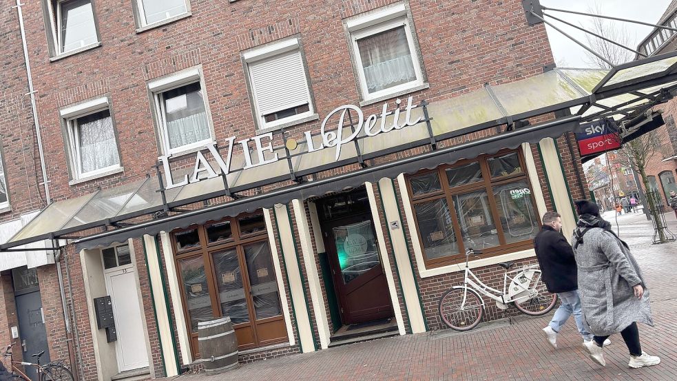 War zuletzt in Schieflage geraten: das „La Vie – Le Petit“ in Emden. Fotos: Stephanie Schuurman