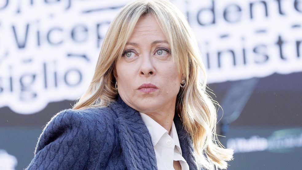 Sie ist seit drei Jahren Italiens Ministerpräsidentin: Giorgia Meloni sorgt in Italien für seltene politische Stabilität. Foto: Roberto Monaldo/LaPresse via ZUMA Press/dpa