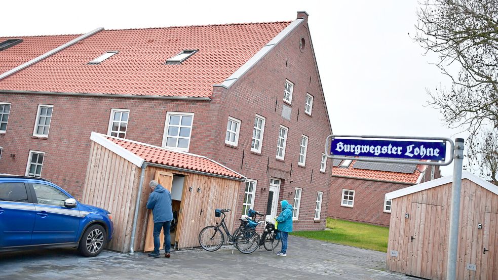 Hier stand bis 2022 der alte Gulfhof. Er wurde originalgetreu wieder aufgebaut. Foto: Heinz Wagenaar