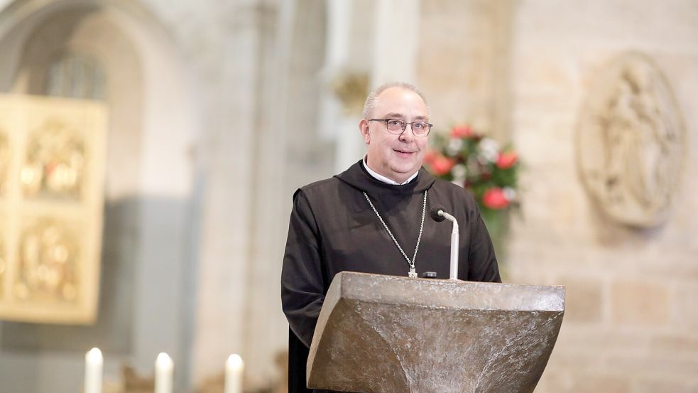 Zum Ende des Heiligen Jahres hielt Bischof Dominicus Meier eine Silvesterpredigt im Osnabrücker Dom. Foto: Michael Gründel