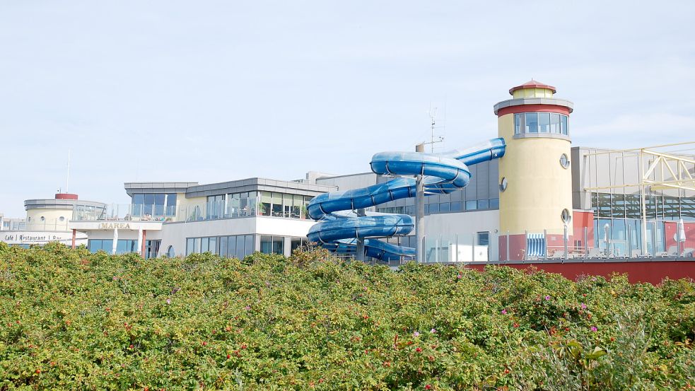 Bisher trägt das Borkumer Gezeitenland den Namenszusatz „Wasser und Wellness“. Foto: Florian Ferber/Archiv