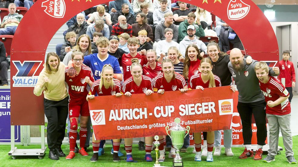 Die Auricher Frauen siegten nach einem Golden Goal.