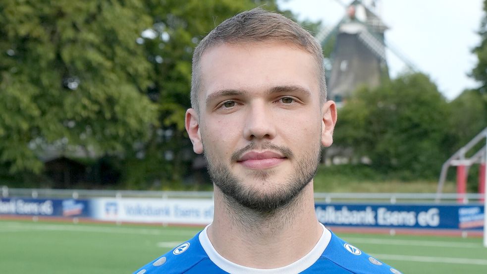 Frank Til erzielte drei Esenser Tore. Foto: Heiner Steenhoff