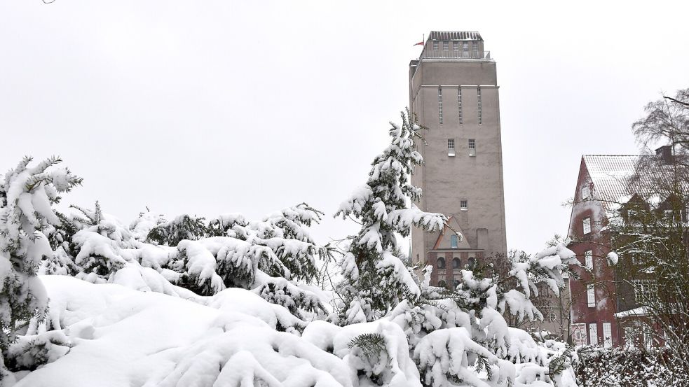 Der Winter hat Delmenhorst weiter fest im Griff. Foto: Marco Julius