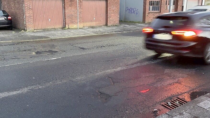 Aufgepasst: Hier bei der Nordertorstraße kann es rumpeln.