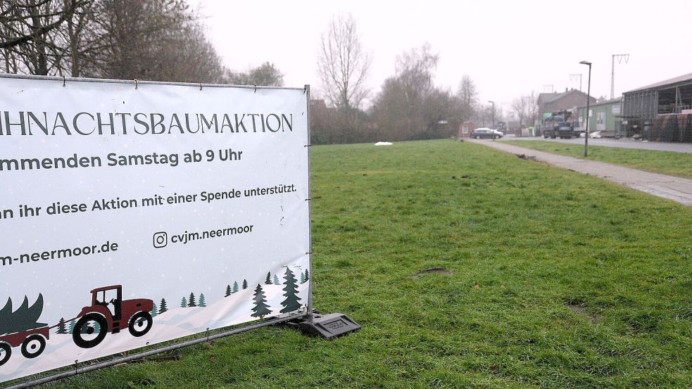 Auf dieser Grünfläche sollte eigentlich ein Parkplatz angelegt werden. Die Gemeinde Moormerland hat diesen Plan jedoch verworfen. Foto: Karin Lüppen