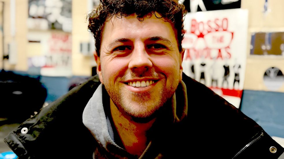 Am Bach großgeworden: Marc Berlekamp (28 Jahre) aus Mettingen. Foto: Matthias Liedtke