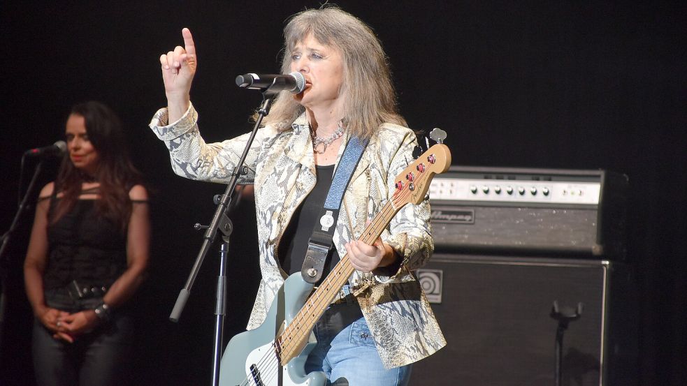 Ostfriesen bekamen Suzi Quatro bereits im vergangenen Sommer beim Saterland Open-Air zu Gesicht. Foto: Archiv