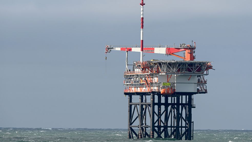 Politiker der Grünen positionieren sich einmal mehr gegen das Gasprojekt. Foto: Lars Penning/Archiv