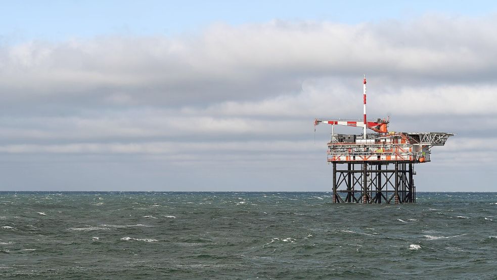 Auf niederländischer Seite hat die Förderung bereits begonnen. (Archivbild) Foto: Lars Penning