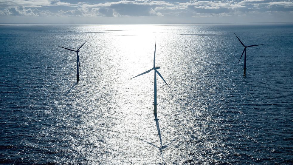 Unter anderem von Borkum aus erfolgt der Ausbau und die Wartung von Offshore-Windparks. Foto: Sina Schuldt/dpa
