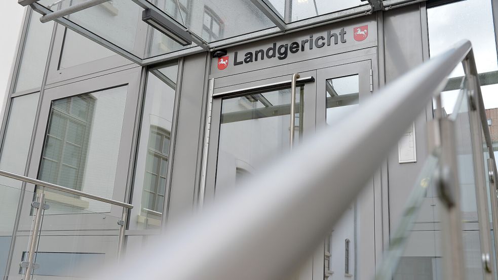 Vor dem Landgericht Aurich ging es um Steuerhinterziehung. Foto: Klaus Ortgies/Archiv