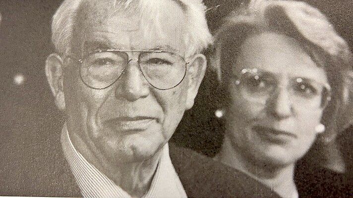 Henri Nannen heiratete in dritter Ehe die Emderin Eske. Foto: Kunsthalle Emden
