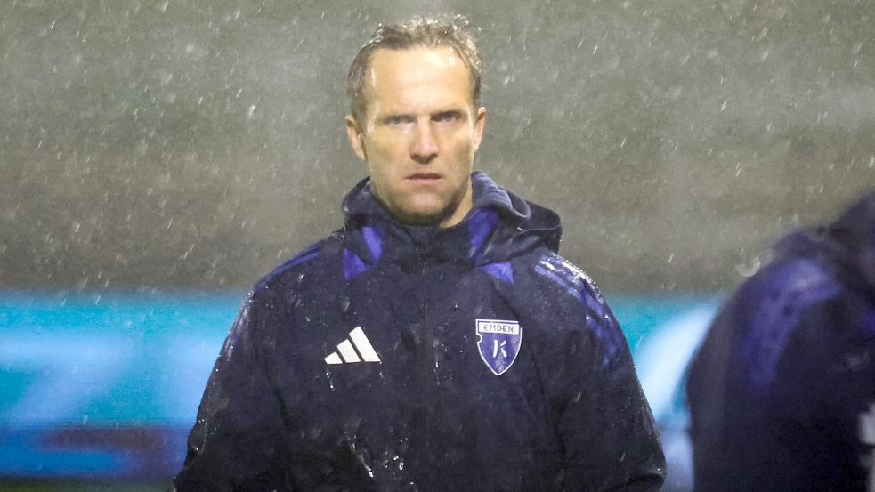 Der 44-Jährige wünscht sich einen gelungenen Saison-Endspurt mit Kickers Emden. Foto: Jens Doden, Emden
