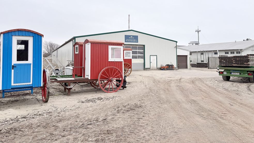 Von der Strandmeisterei in der Von-Frese-Straße aus soll die Horizontalbohrung stattfinden. Foto: Florian Ferber