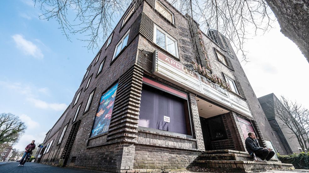 Hier lief 2009 zum letzten Mal ein Kino-Film: das Apollo-Theater. Fotos: Klaus Ortgies