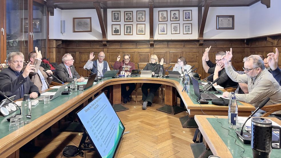 Beim Beschluss über den Haushalt 2026 gab es keine Gegenstimmen im Rat. Foto: Florian Ferber