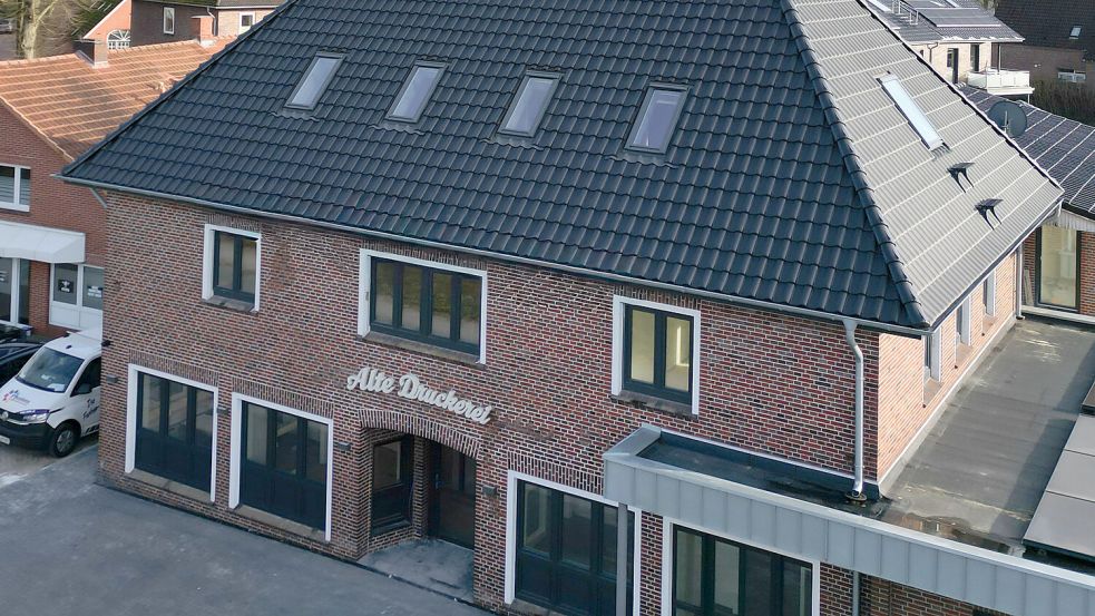 In der ehemaligen Druckerei zieht eine neue Tagesstätte der Diakonie ein. Foto: Diakonie