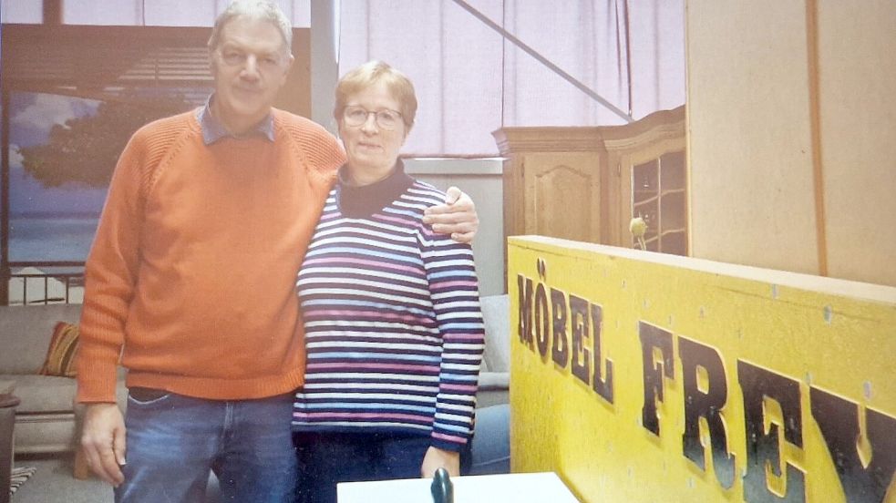 Johann und Irmgard Rumpf betreiben das einzige in Beschotenweg noch verbliebene Geschäft. Ende April gehen hier endgültig die Lichter aus. Das Ehepaar verabschiedet sich in den Ruhestand. Archivfoto: Tatjana Gettkowski