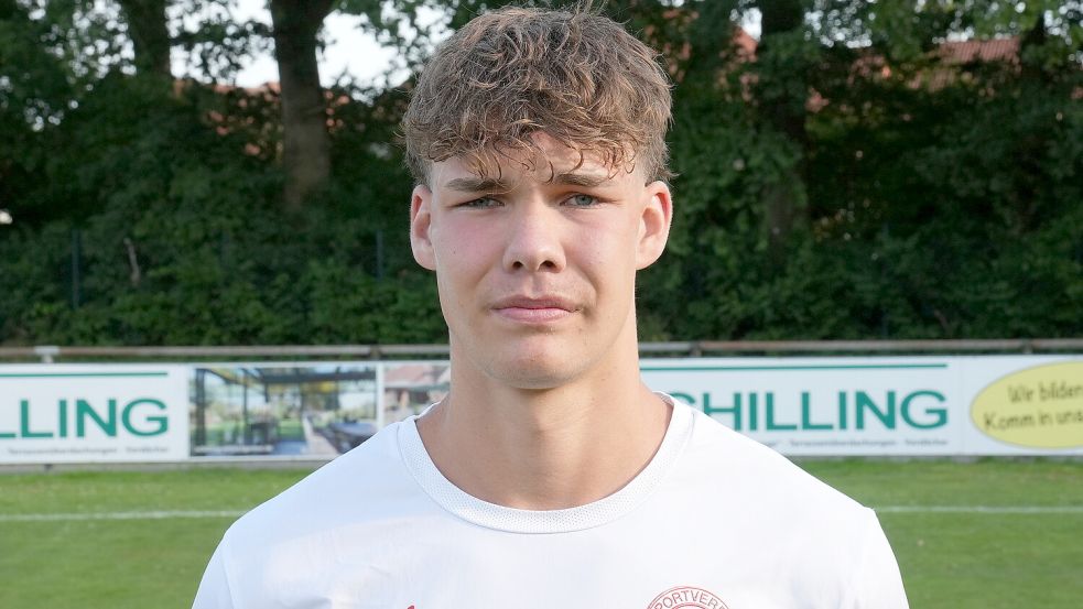 Der SV Großefehn musste sich mit einem Remis begnügen. Klaas Bikker erzielte sein 16. Saisontor. Foto: Heiner Steenhoff