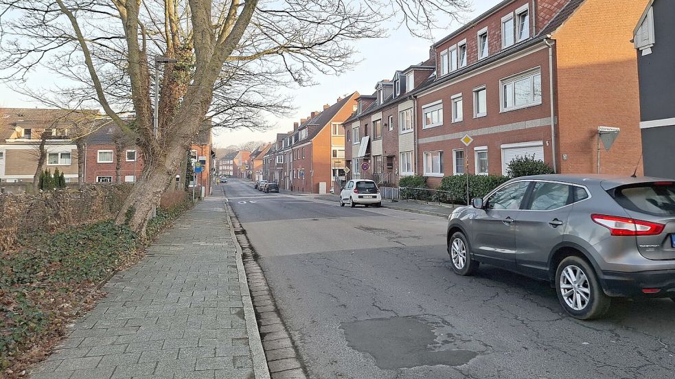 Die Nordertorstraße gehört zur wichtigen Verkehrsachse der Innenstadt. Foto: Mona Hanssen
