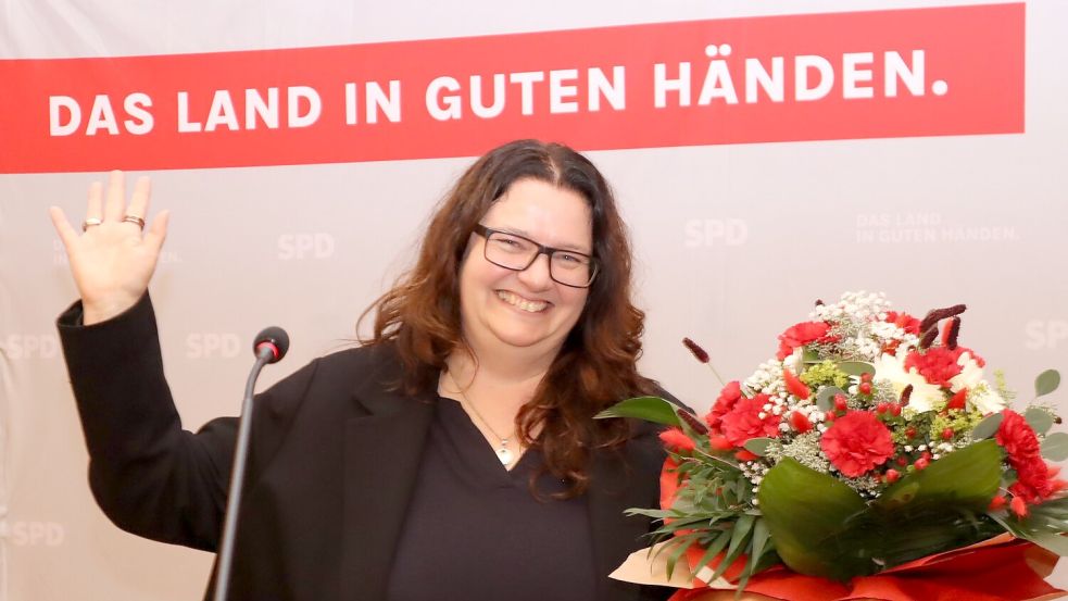 Anja Troff-Schaffarzyk schaffte es 2021 über die Landesliste der SPD in den Bundestag. Foto: SPD