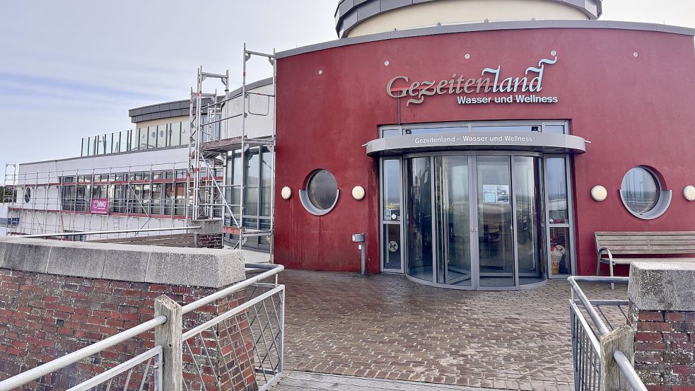 Borkums Gezeitenland soll auch von außen verschönert werden. Foto: Florian Ferber