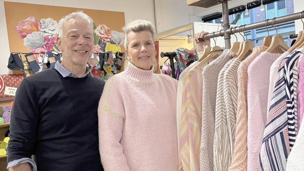 Freuen sich über den Emder Zuspruch: Frank und Anja Schnorrenberg. Foto: Stephanie Schuurman/Archiv