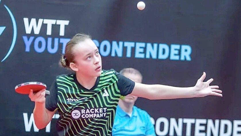 Ball im Blick, Gegner im Griff: Kristin Tuve trumpfte in Berlin groß auf. Foto: Privat