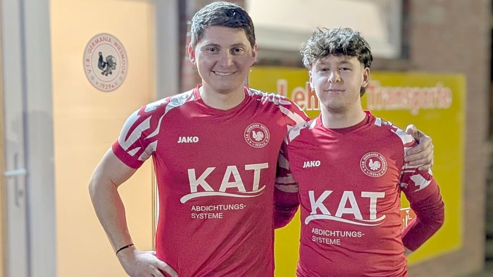 Waldemar Schott (links) und Jelde Meyer haben eine Sehschwäche. Foto: Homes