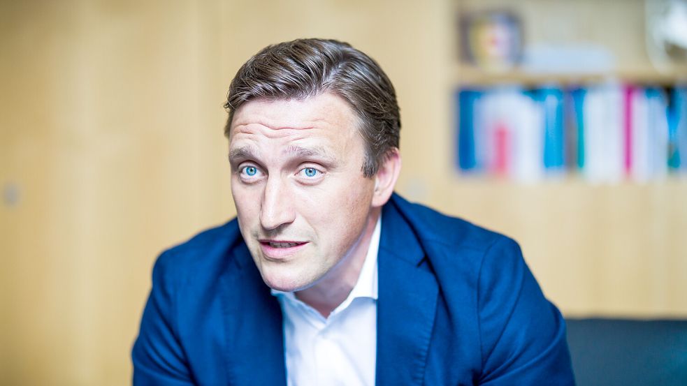 CDU-Landeschef Sebastian Lechner. Foto: dpa/ Moritz Frankenberg